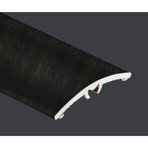 Порог прямой Cezar ПВХ, 40*2,7 см, Венге черный