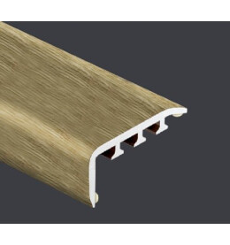 Порог Cezar ПВХ, 30*30*90 см, Дуб глина