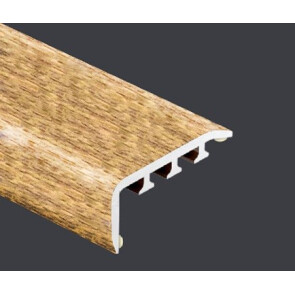 Порог Cezar ПВХ, 30*30*180 см, Дуб паленый