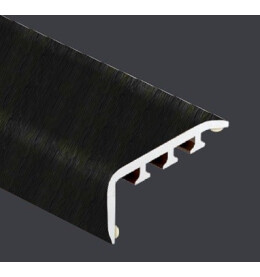 Порог Cezar ПВХ, 45*22*180 см, Венге черный