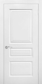 Дверь межкомнатная Роял-3 Эмаль Белый, глухая, каркасно-щитовая