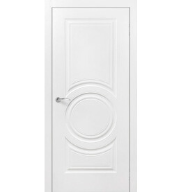 Дверь межкомнатная Роял-4 Эмаль, Белый, глухая, каркасно-щитовая