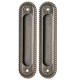 Ручка для раздвижных дверей SH.CL152.010 (SH010/CL) AS-9 античное серебро