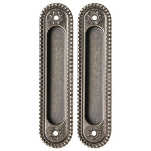 Ручка для раздвижных дверей SH.CL152.010 (SH010/CL) AS-9 античное серебро