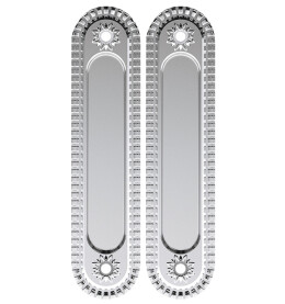 Ручка для раздвижных дверей SH.CL152.010 (SH010/CL) SILVER-925 серебро 925