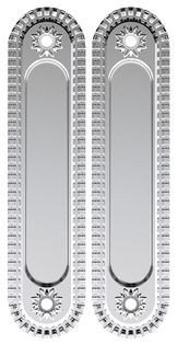 Ручка для раздвижных дверей SH.CL152.010 (SH010/CL) SILVER-925 серебро 925
