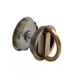 Ручка для складных дверей Morelli TWICE WC MAB МатБронза