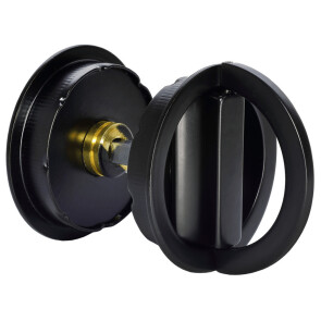 Ручка для складных дверей Morelli TWICE WC NERO Чёрный