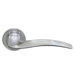 Ручка на круглой розетке Morelli WAVE NC-6 CSA матовый хром