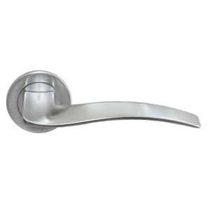 Ручка на круглой розетке Morelli WAVE NC-6 CSA матовый хром
