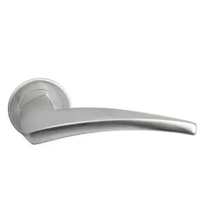 Ручка на круглой розетке Morelli WIND NC-9 CSA матовый хром