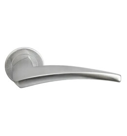 Ручка на круглой розетке Morelli WIND NC-9 CSA матовый хром