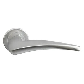 Ручка на круглой розетке Morelli WIND NC-9 CSA матовый хром