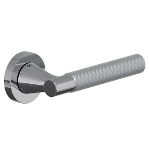 Ручка на круглой розетке System Proton-L C Хром