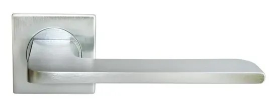 Ручка на квадратной розетке Morelli ROCK NC-8-S CSA матовый хром