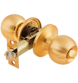 Ручка-зaщелка ЗШ-03 SB МатЗолото (без кл)