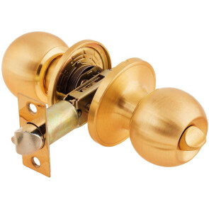 Ручка-зaщелка ЗШ-03 SB МатЗолото (без кл)