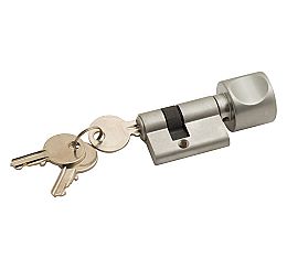 Ключ с фиксатором для стеклянной двери «СТ Bravo BF» Алюминий