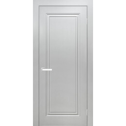 Дверь межкомнатная Виано Эмаль Светло-серый, глухая, кромка нет, каркасно-щитовая