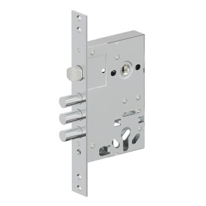 Замок для входной двери цилиндровый «Galeon 816» Chrome (5 ключей)