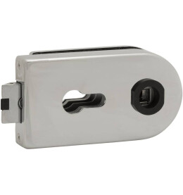 Замок для стеклянной двери «Bravo MP-600-CL» Хром