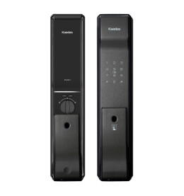 Замок врезной электронный Kaadas K9-5W с отпечатком пальца, со встроенным модулем WIFI, черный