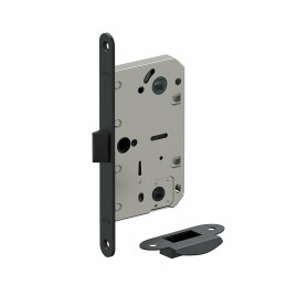 Защелка пластиковый язычок Bravo P-3-WC SB МатЧерный