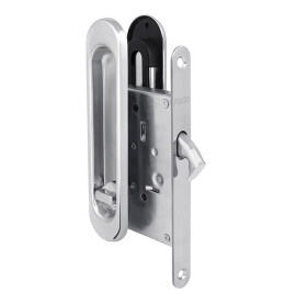 Защелка с ручками для раздвижных дверей SH.SL152.KIT011-BK (Soft LINE SL-011) СP-8 хром