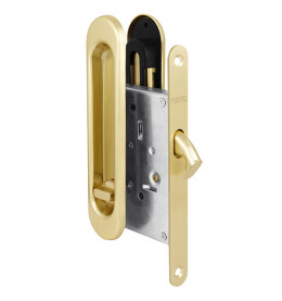 Защелка с ручками для раздвижных дверей Soft LINE SL-011 SG