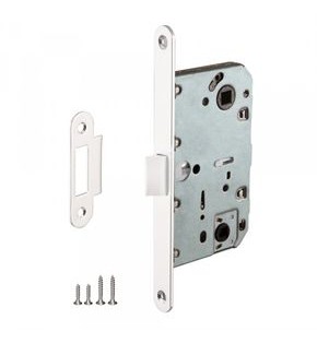 Защелка врезная PL96WC-50/BL WH (белый)