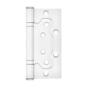 Петля без врезки (Петля бабочка ПБ) Белая