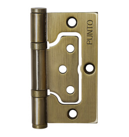 Петля универсальная без врезки IN3200W AB (200-2B 75x2,5) бронза