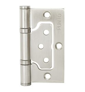 Петля универсальная без врезки IN3200W PN (200-2B 75x2,5) мат. никель