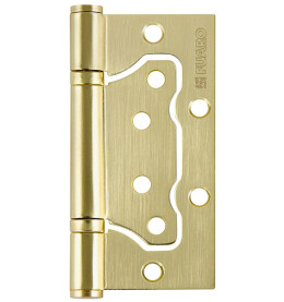 Петля универсальная без врезки IN4500W SB (500-2BB 100x2,5) мат. золото