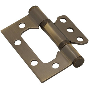 Петля без врезки стальная 2ВВ Бронза