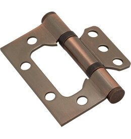 Петля без врезки стальная 2ВВ Медь