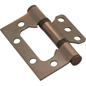 Петля без врезки стальная 2ВВ Медь