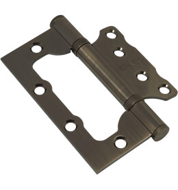 Петля без врезки стальная "Bravo F-4-2BB" Бронза