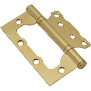 Петля без врезки стальная "Bravo F-4-2BB" МатЗолото