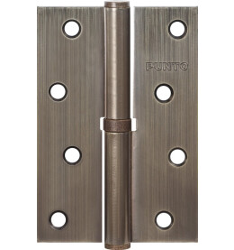 Петля съемная IN4100SL AB левая (113-4 100х70х2.5) бронза