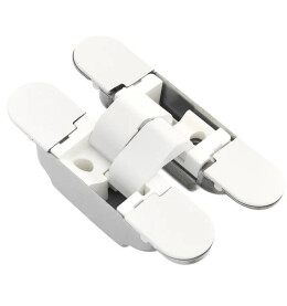 Петля скрытая «K1019 3D» Белый (универс., 20 кг)