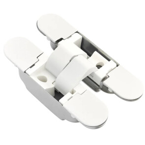 Петля скрытая «K1019 3D» Белый (универс., 20 кг)