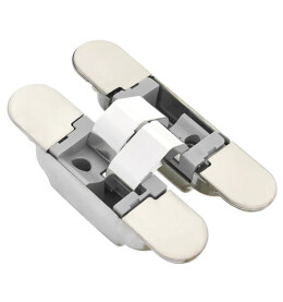 Петля скрытая «K1019 3D» Хром (универс., 20 кг)