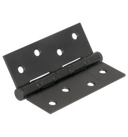 Петля универсальная «4BB» 100x75x2,5 BL Чёрный матовый