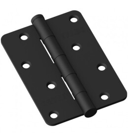 Петля врезная стальная "Bravo RS-7-4BB" SB МатЧерный (универс.)