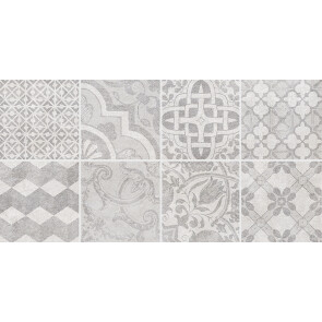 Bastion Декор с пропилами мозаика серый 08-03-06-453 20х40