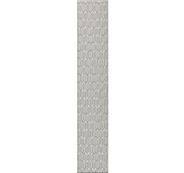 Левада Бордюр серый светлый глянцевый LSB002 7,1х40