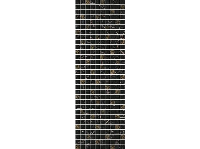 Астория Декор черный мозаичный MM12111 25х75