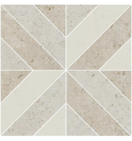 Декор Про Лаймстоун бежевый матовый 60x60x0,9