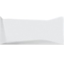 Evolution облицовочная плитка  рельеф  белый (EVG052) 20x44